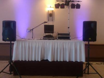 wedding dj speakers